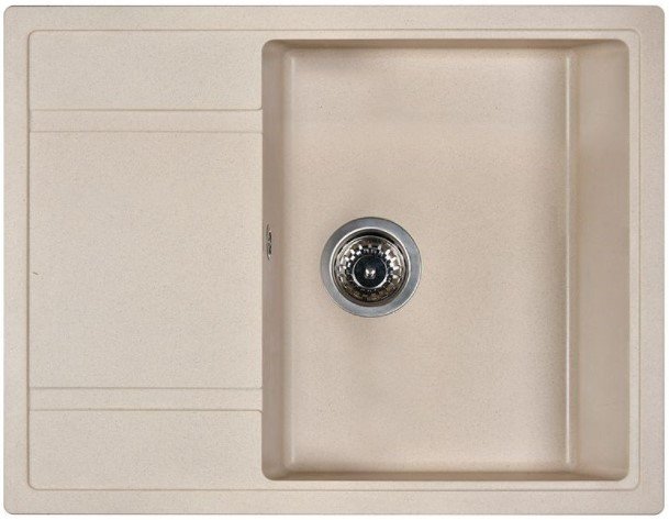 Кухонная мойка Wisent 650-30W (с сифоном GER013)