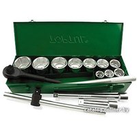 Набор трещотка с головками Toptul GCAD1402 14 предметов