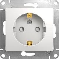 Розетка Systeme Electric Glossa GSL000145 (белый)
