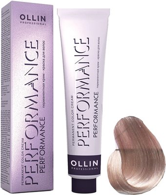 Крем-краска для волос Ollin Professional Performance 10/26 светлый блондин розовый
