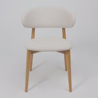 Стул Оримэкс Дэвид (бежевый фактурный велюр Danco 100/дуб)