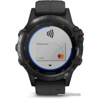 Умные часы Garmin Fenix 5 Plus Sapphire (черный)