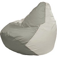 Кресло-мешок Flagman Груша Мега XXXL Г3.1-334 (серый/белый)