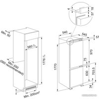 Холодильник Franke FCB 320 TNF NE F