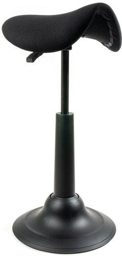 Офисное кресло Chair Meister Saddle (пластик черный/ткань черный)