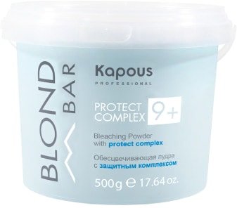 

Обесцвечивающая пудра Kapous Professional Blond Bar с защитным комплексом 9+ 500 г