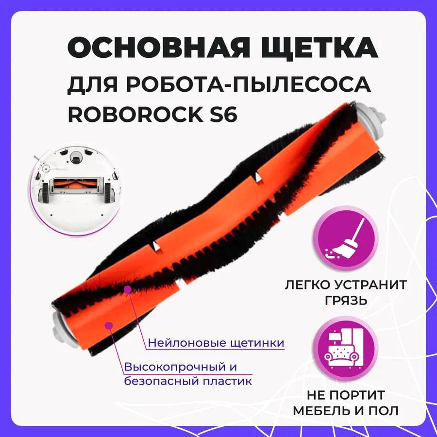 

Турбощетка USBTOP для Roborock S6 558021