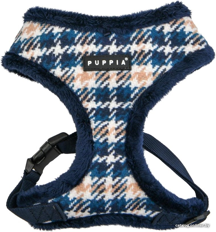 Шлея Puppia Kellen PAUD-HA1860-NY-XL (синий)