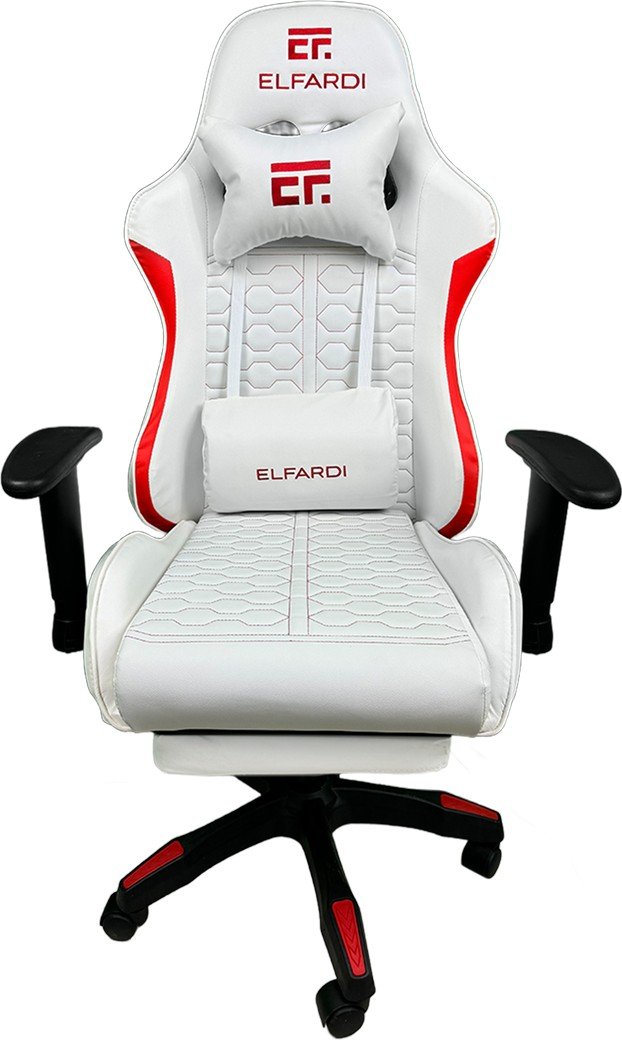 

Игровое (геймерское) кресло Elfardi 772 (белый)