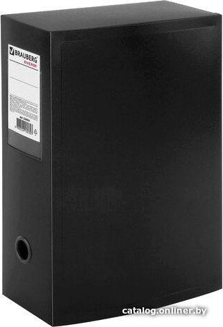 Коробка архивная BRAUBERG Energy 236854 (черный)