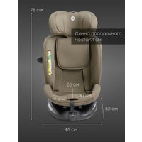 Детское автокресло Happy Baby Kidster isofix (dark olive)