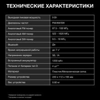 Радиоприемник Hyundai H-SRS105