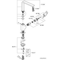 Смеситель Grohe Eurocube 31255000