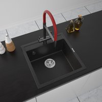 Кухонная мойка ZorG Como 51 (черный опал)