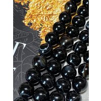 Серьги Wolves Элитный Агат 40796 №2 (черный)