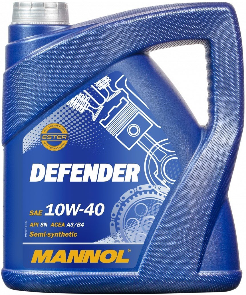 

Моторное масло Mannol Defender 10W-40 4л