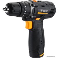 Ударная дрель-шуруповерт Deko GCD12DU 063-4039 (с 1-м АКБ)