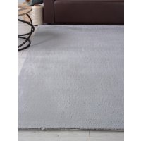 Ковер для жилой комнаты Pixel Rabbit Luxe PX2001-STAN-SILVER (0.8x1.5)