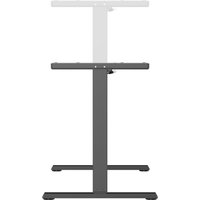 Стол с регулировкой высоты ErgoSmart Wooden Electric Desk Slim 1200х600х27мм (прямой край, дуб натуральный/черный)