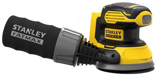 Эксцентриковая шлифмашина Stanley SFMCW220B (без АКБ)