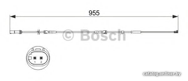 Тормозные колодки Bosch 1987473511