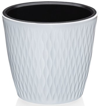 Кашпо Эльфпласт Kerama 582 1.1 л (белый)