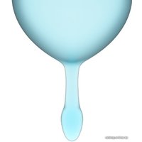 Менструальная чаша Satisfyer Feel Good (голубой)