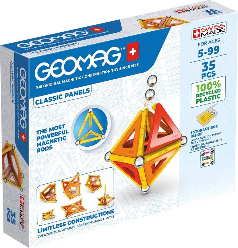 

Магнитный конструктор Geomag Классик пластины GM470