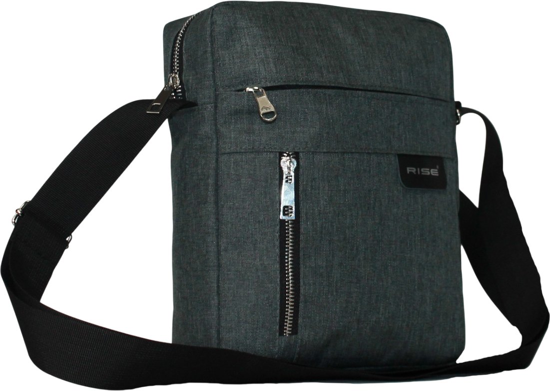 

Мужская сумка Rise М-471 (темно-серый)