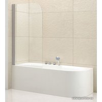 Стеклянная шторка для ванны Cezares ECO-O-V-1-80/140-C-Cr