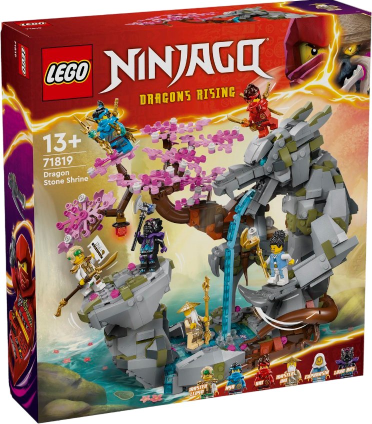 

Конструктор LEGO Ninjago 71819 Храм из камня дракона