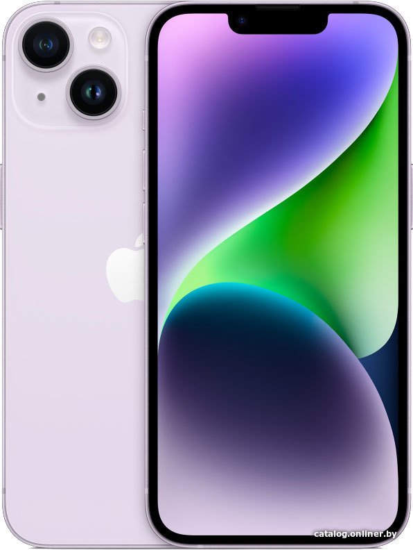 Телефон Apple iPhone 14 eSIM 128GB (фиолетовый)