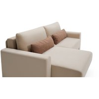 Угловой диван Mio Tesoro Таун 264 1.5ек-1.5пф (1368 бежевый)