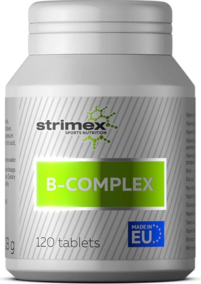 

Витамины, минералы Strimex B Complex (120 таблеток)