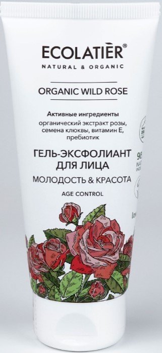 

Ecolatier Гель для лица Green Wild Rose Эксфолиант (100 мл)