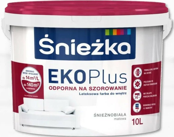 

Краска Sniezka EKO Plus 3 л (белый)