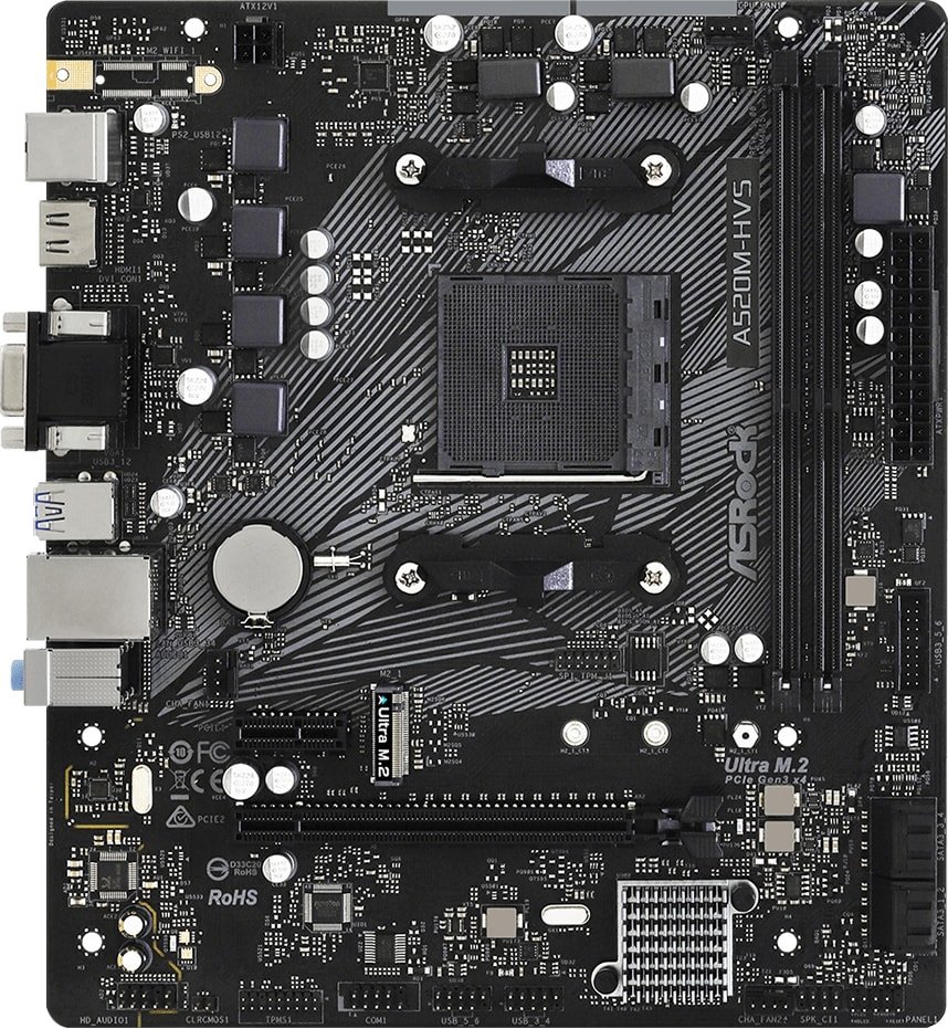 

Материнская плата ASRock A520M-HVS
