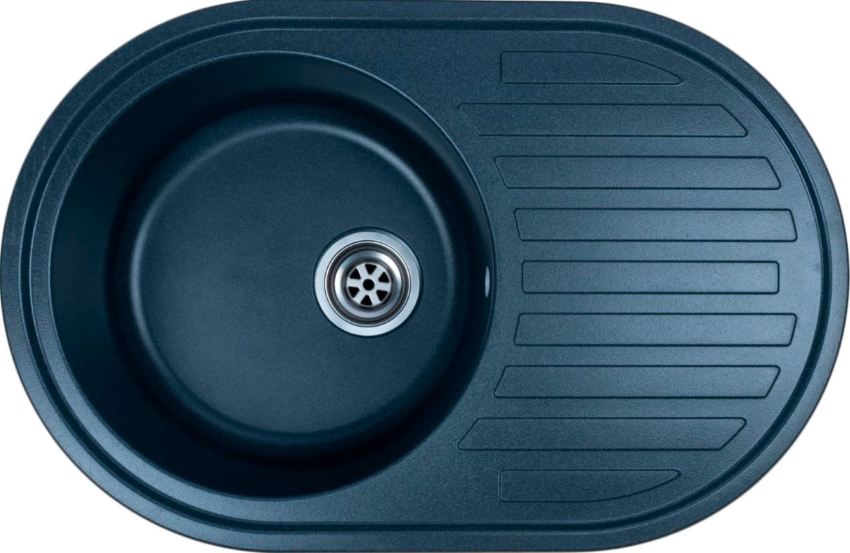Кухонная мойка Granrus GR-770 K (антрацит)