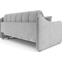 Диван Мебель-АРС Давос ППУ 180x200 см M2-111-50 (Vivaldi светло-серый)