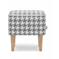 Пуфик Mio Tesoro Одос Принт (микровелюр/домино)