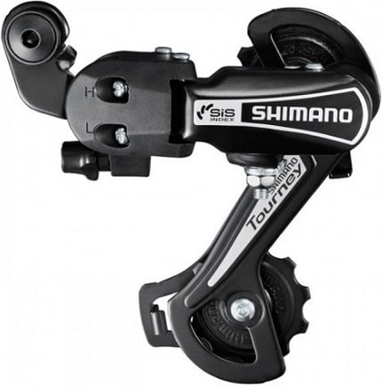 

Переключатель скоростей задний Shimano Tourney RD-TY21-B-SS 14-28T