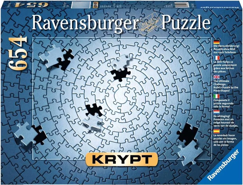 

Пазл Ravensburger Крипт. Серебро 15964 (654 эл)