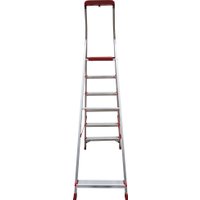 Лестница-стремянка Новая высота NV 3115 3115106 с органайзером (6 ступеней)