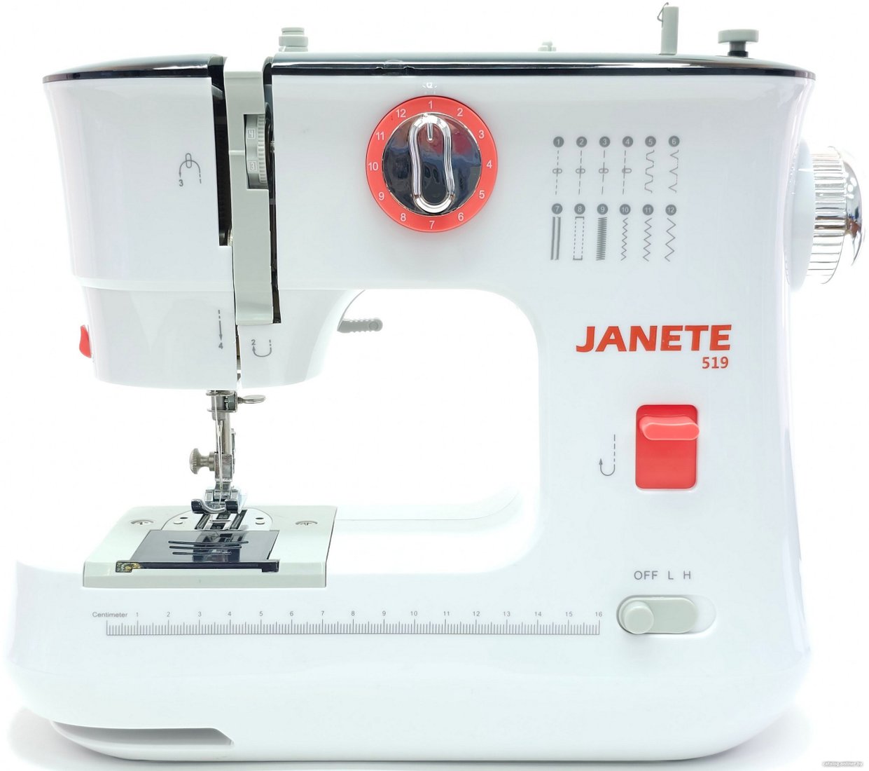 Электромеханическая швейная машина Janete 519