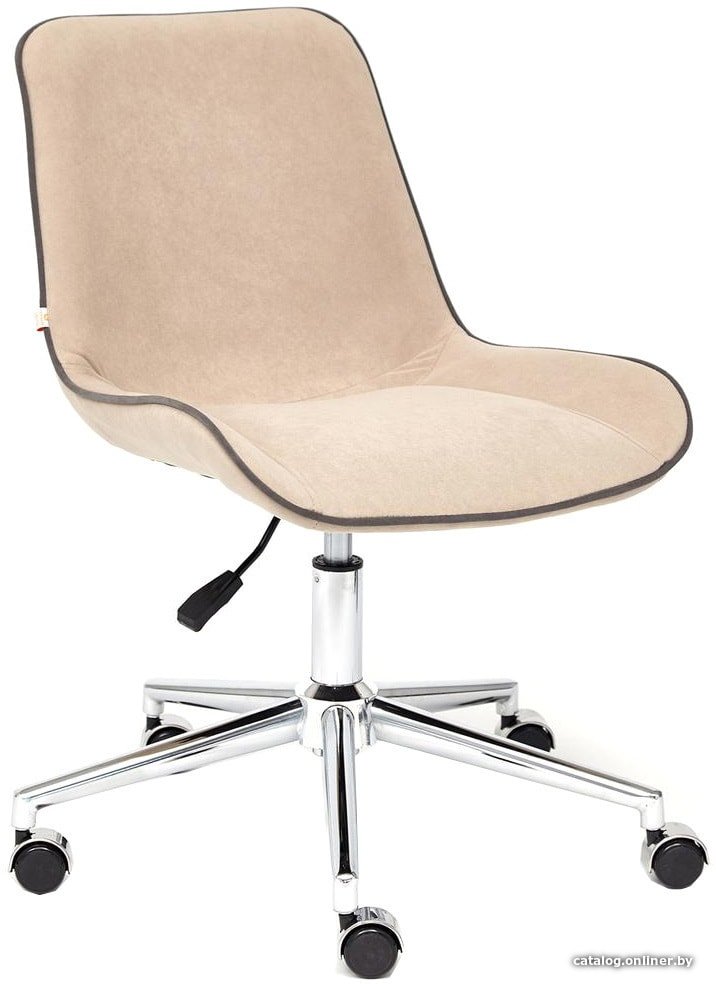 Офисное кресло TetChair Style (флок, бежевый)