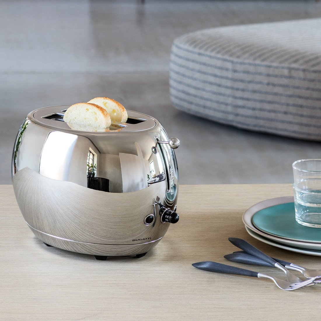 

Тостер Bugatti Romeo Chrom 02-RMCR