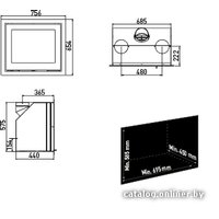 Печь-камин Lotus H570 R