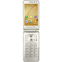 Телефон Samsung Galaxy Folder 2 Gold [G1600]