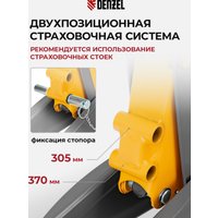 Подкатной домкрат Denzel 51156 2.8т