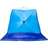 Палатка для зимней рыбалки Стэк Куб-3 Long (трехслойная, дышащая)